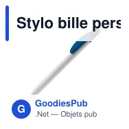 Stylo bille personnalisable opaque 14,5 cm impression 3D avec logo - Cosmo - Miniature 11