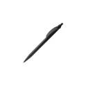 Variante Noir - Stylo bille personnalisable opaque 14,5 cm impression 3D avec logo - Cosmo