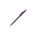 Variante Violet - Stylo bille personnalisable opaque 14,5 cm impression 3D avec logo - Cosmo