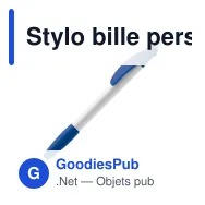 Stylo bille personnalisable opaque 14,5 cm rose ou orange avec logo - Cosmo - Miniature 11