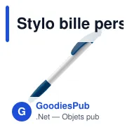 Stylo bille personnalisable opaque 14,5 cm rose ou orange avec logo - Cosmo - Miniature 7