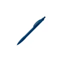Variante Bleu foncé - Stylo bille personnalisable opaque 14,5 cm rose ou orange avec logo - Cosmo