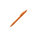 Variante Orange - Stylo bille personnalisable opaque 14,5 cm rose ou orange avec logo - Cosmo