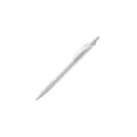 Variante Blanc / Blanc - Stylo bille personnalisable opaque 14,5 cm rose ou orange avec logo - Cosmo