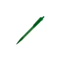Variante Transparent vert - Stylo bille personnalisable transparent 14,7 cm avec logo - Cosmo