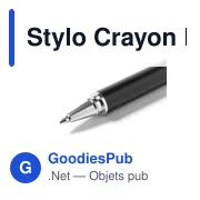 Stylo Crayon Éternel Holwick - Miniature 3