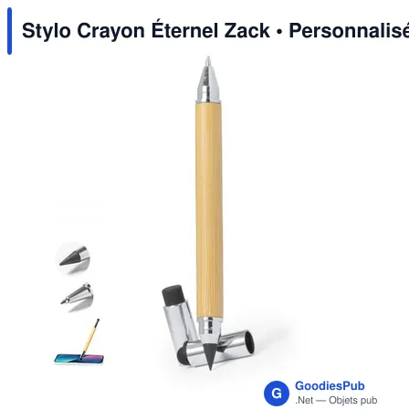 Stylo Crayon Éternel Zack