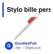 Stylo bille personnalisable opaque en ABS avec logo - Cube Opaque - Miniature 4