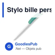Stylo bille personnalisable opaque en ABS avec logo - Cube Opaque - Miniature 7