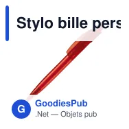 Stylo bille personnalisable transparent en ABS avec logo - Cube Transparent - Miniature 9