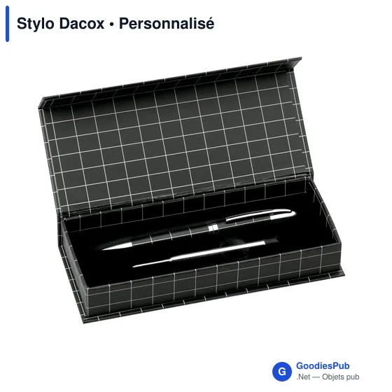 Stylo bille personnalisable avec logo pour entreprises - Image 1