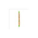 Variante vert clair - Stylo bille personnalisable avec logo pour entreprises