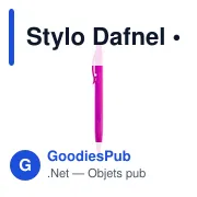 Stylo Dafnel - Miniature 1