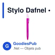 Stylo Dafnel - Miniature 2