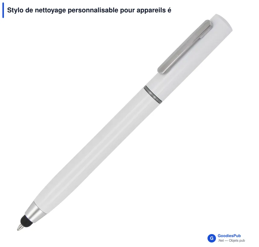 Stylo de nettoyage personnalisable pour appareils électroniques avec logo - ABS - Image 3