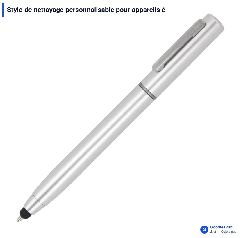 Stylo de nettoyage personnalisable pour appareils électroniques avec logo - ABS - Image 4