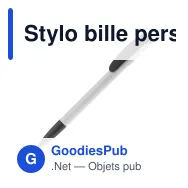 Stylo bille personnalisable opaque en ABS avec logo - Deniro Opaque - Miniature 2