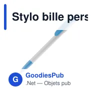 Stylo bille personnalisable opaque en ABS avec logo - Deniro Opaque - Miniature 5