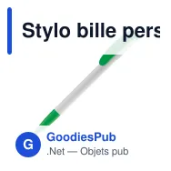 Stylo bille personnalisable opaque en ABS avec logo - Deniro Opaque - Miniature 7