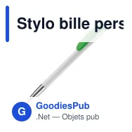 Stylo bille personnalisable opaque à pointe métal avec logo - Deniro Opaque - Miniature 7