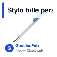 Stylo bille personnalisable opaque à pointe métal avec logo - Deniro Opaque - Miniature 8