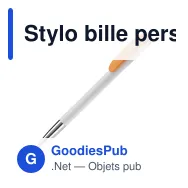 Stylo bille personnalisable opaque à pointe métal avec logo - Deniro Opaque - Miniature 9
