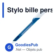 Stylo bille personnalisable givré en ABS avec logo - Deniro Transparent - Miniature 4
