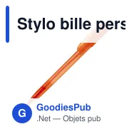 Stylo bille personnalisable givré en ABS avec logo - Deniro Transparent - Miniature 6