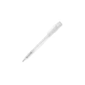 Variante Blanc givré - Stylo bille personnalisable givré en ABS avec logo - Deniro Transparent