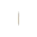 Variante naturel - Stylo bille personnalisable Desok avec logo en carton recyclé