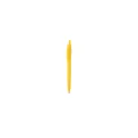 Variante jaune - Stylo bille personnalisable en ABS recyclé avec logo - Stylo Dinor