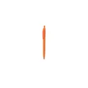 Variante orange - Stylo bille personnalisable en ABS recyclé avec logo - Stylo Dinor