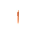 Variante orange - Stylo bille personnalisable en ABS recyclé avec logo - Stylo Dinor