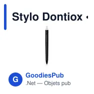Stylo Dontiox - Miniature 1