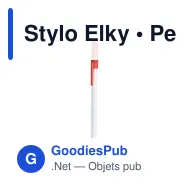 Stylo Elky - Miniature 8
