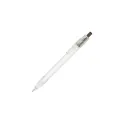Variante Transparent Noir - Stylo bille personnalisable en R-PET recyclé avec logo