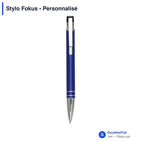 Stylo bille personnalisable avec logo pour entreprises - Image 1