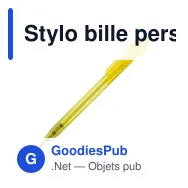 Stylo bille personnalisable en ABS transparent avec logo - Futurepoint - Miniature 8