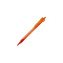 Variante Transparent Orange - Stylo bille personnalisable en ABS transparent avec logo - Futurepoint