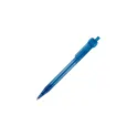 Variante Bleu transparent - Stylo bille personnalisable en ABS transparent avec logo - Futurepoint
