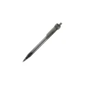 Variante Transparent Noir - Stylo bille personnalisable en ABS transparent avec logo - Futurepoint