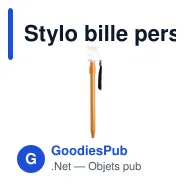 Stylo bille personnalisable Gradox avec logo - modèle diplômé - Miniature 1