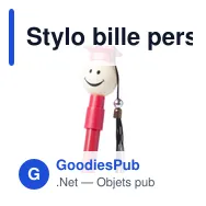 Stylo bille personnalisable Gradox avec logo - modèle diplômé - Miniature 5