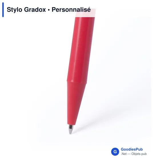 Stylo bille personnalisable Gradox avec logo - modèle diplômé - Image 9