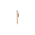 Variante orange - Stylo bille personnalisable Gradox avec logo - modèle diplômé