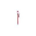 Variante rouge - Stylo bille personnalisable Gradox avec logo - modèle diplômé