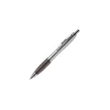 Variante argent / Noir - Stylo bille personnalisable argent et couleur avec logo - Hawaï