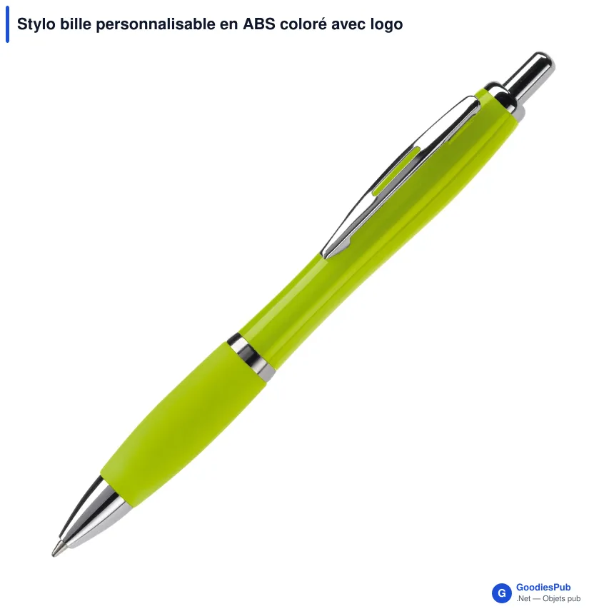 Stylo bille personnalisable en ABS coloré avec logo - Hawaï opaque - Image 7