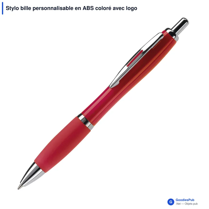 Stylo bille personnalisable en ABS coloré avec logo - Hawaï opaque - Image 9