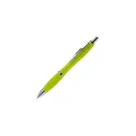 Variante Vert clair - Stylo bille personnalisable en ABS coloré avec logo - Hawaï opaque